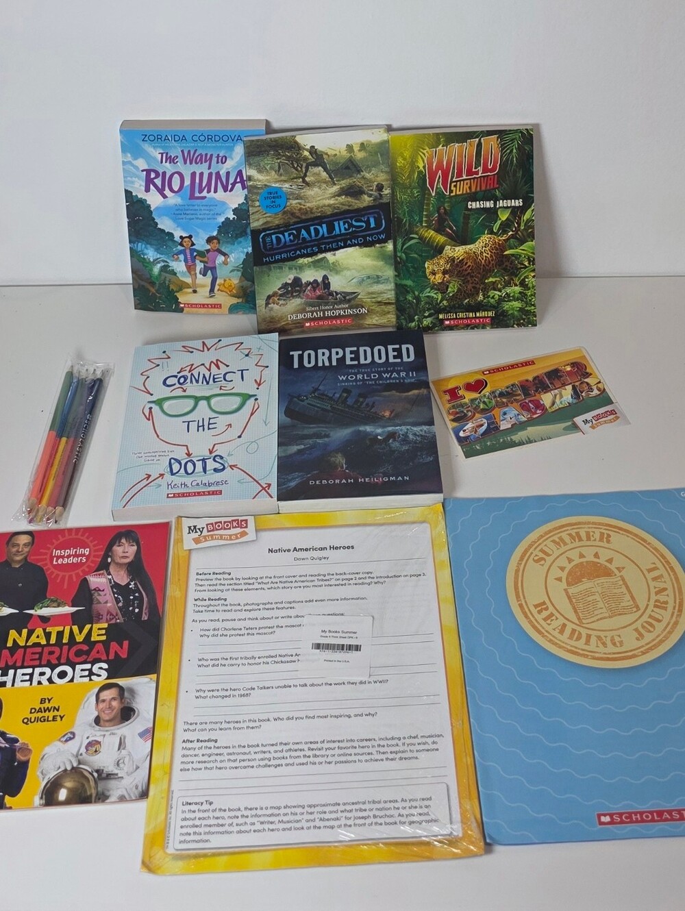 Scholastic 6th Grade Book Bundle